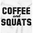 thumbnail image 2 of Coffee Squats Funny Workout Fitness Women's Plus Size Graphic Tee Brisco Brands 5X, 2 of 5