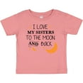 thumbnail image 3 of Inktastic I Love My Sisters To The Moon and Back Boys or Girls Baby T-Shirt, 3 of 5