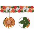 thumbnail image 2 of Chemin de Table Citrouilles de Récolte Automne Ou Automne, Décorations de l'Action de Grâce et Halloween, Broderie Appliquée (14 69 Pouces), 2 of 8