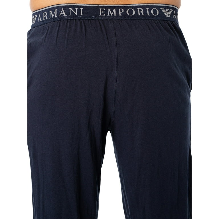 Emporio Armani Logo Longsleeved Pyjama Set Multicoloured