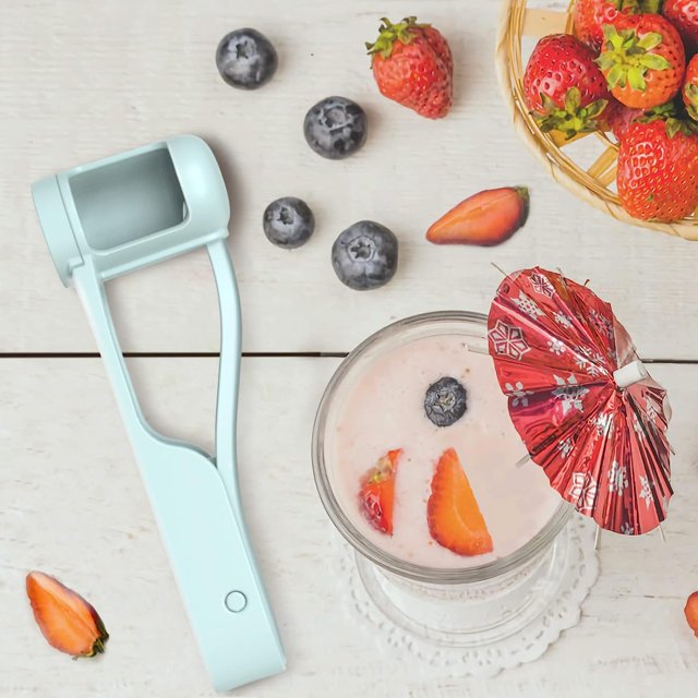 Cortador de fresas, rebanador de tomate, cuarto de rebanadas de ensalada de frutas, artefacto divisor, cortador de herramientas de uva, para arándanos, cumpleaños, cocina, camping.