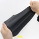 thumbnail image 5 of 1 par de fundas de silicona antideslizantes para zapatos de lluvia, unisex, resistentes al desgaste (negro, talla L), 5 of 7