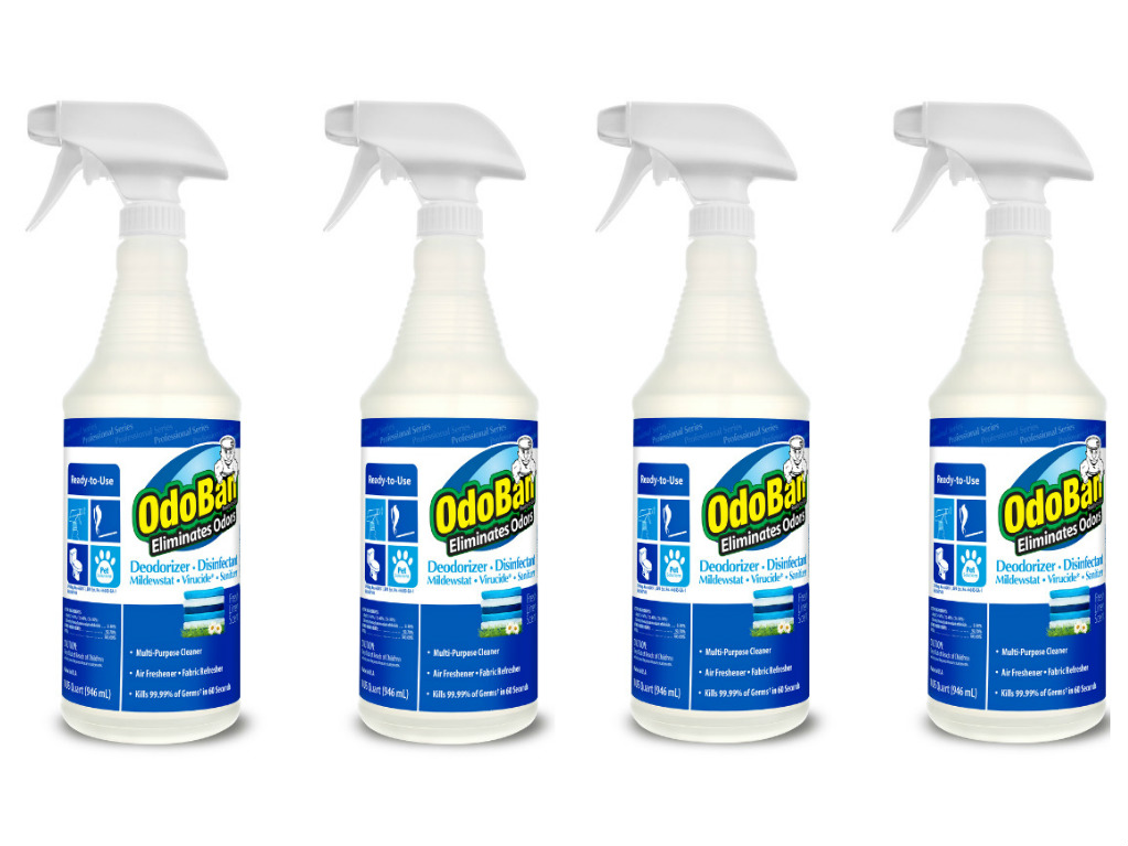 OdoBan Professional Cleaning Odor Eliminator and Disinfectant, Readyto