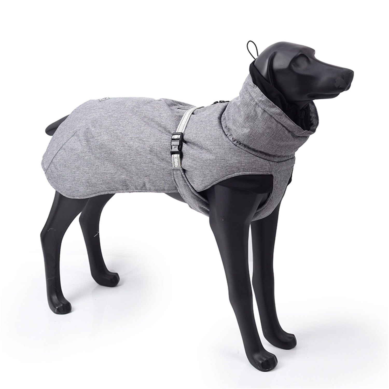 Pefilos New Style Winter Dog Jacket for Small Dogs Girl with Waterproof Warm Dog Coats for Large Dogs Polyester Filling Fabric Pet Jackets for Dogs, Gray 2XL Pefilos New Style Winter Dog Jacket for Small Dogs Girl with Waterproof Warm Dog Coats for Large Dogs Polyester Filling Fabric Pet Jackets for Dogs, Gray 2XL