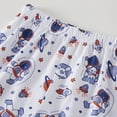 thumbnail image 5 of WIBACKER 3-8Y Toddler and Little Boys 2-Piece Astronaut Pajamas Set 100% Cotton Short Sleepwear Kids Summer Pjs, 5 of 8