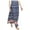 Blue - navy, variant on Rachel Roy Womens Striped Maxi Skirt, Blue, Medium