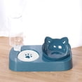 thumbnail image 2 of yotijay Pet Bowl Dog Cat Food Water Bowl Pet Dishes, Pet Feeder Pet Feeding Bowl Pet Food Feeder for Cats or Small Dogs - Bowls Double Blue, 2 of 9