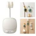 thumbnail image 3 of Soporte duradero, soporte de mano con ventosa ajustable de 360 degree, pared extraíble Blanco Zulema soporte para cabezal de ducha, 3 of 8