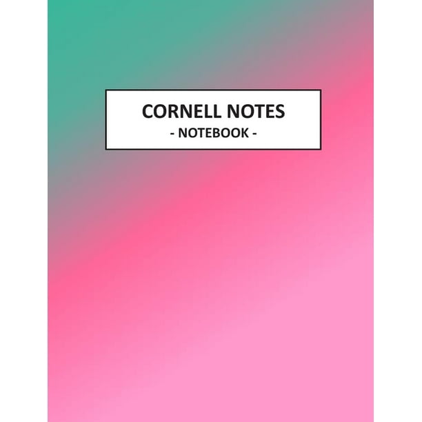 Cornell Notes Notebook Focus Notebook Note Taking with Graph Paper