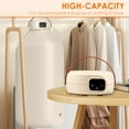 Tysrjsv Portable Clothes Dryer Folding 6 Speed Intelligent Timer