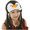 Black, variant on Unisex Kids Monkey Plush Cosplay Winter Hat, Brown, Ages 5-10