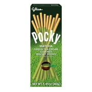 Glico Pocky Matcha Covered Biscuit Sticks, 1.41 oz