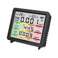 thumbnail image 4 of HILABEE Indoor Air Quality Monitor Air Analyzer Large Screen Multifunctional CO2 Monitor Black, 4 of 9