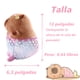 thumbnail image 5 of Peluche de capibara 30 cm (12 in), peluche lindo para niñas, capibara que se transforma en sirena, 5 of 6