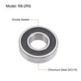 thumbnail image 2 of Uxcell 1/2"x1-1/8"x5/16" R8-2RS Doble Sellado P6 Balas de Acero Cromado 10 Paquete, 2 of 5