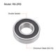 thumbnail image 2 of Uxcell 1/2"x1-1/8"x5/16" R8-2RS Doble Sellado P6 Balas de Acero Cromado 10 Paquete, 2 of 5