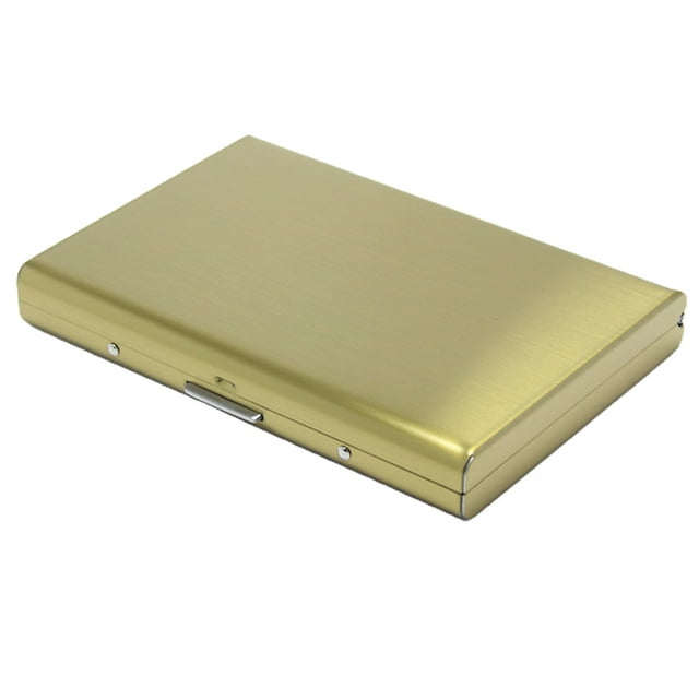 Flmtop Credit Card Holder Smooth Surface Protective Lightweight RFID Blocking Credit Card Holder for Business Card