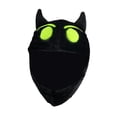 thumbnail image 2 of funtasica Devil Helmet Cover Universal Cute Gifts Warm Creative Windproof Decorative Funny Green, 2 of 7