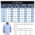 thumbnail image 3 of Dwelliawo Men Linen Cotton Button Down Shirt Long Sleeve Collared Top Lightweight Breathable Solid Color With Chest Pocket Casual For Summer Beach Office Daily Wear Light Blue L, 3 of 5