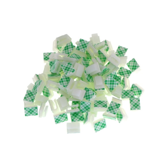 XINCA Adhesive Cable Clips, White, 100 Count, 100 Pack