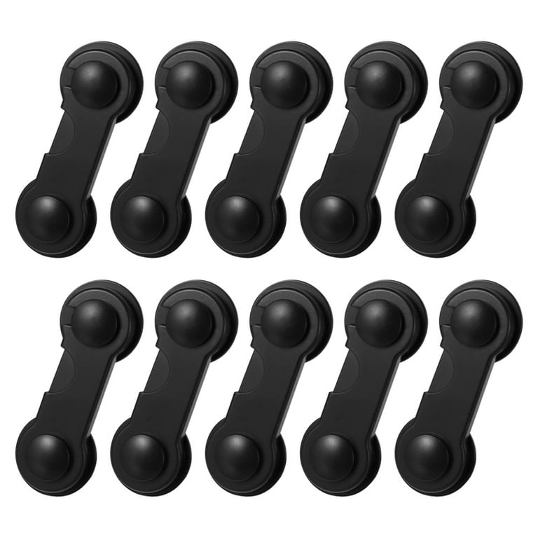 Qweryboo 10 Pcs Child Cabinet Lock, Self Adhesive Safety Latch