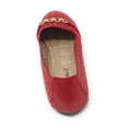 thumbnail image 5 of Victoria K Women's Sparkling Quilted Finish With Gold Chain Ballerina Flats, 5 of 5