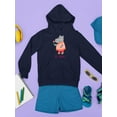 thumbnail image 3 of Be Happy! Hippo Hoodie Juniors -Image by Shutterstock,  Large, 3 of 4