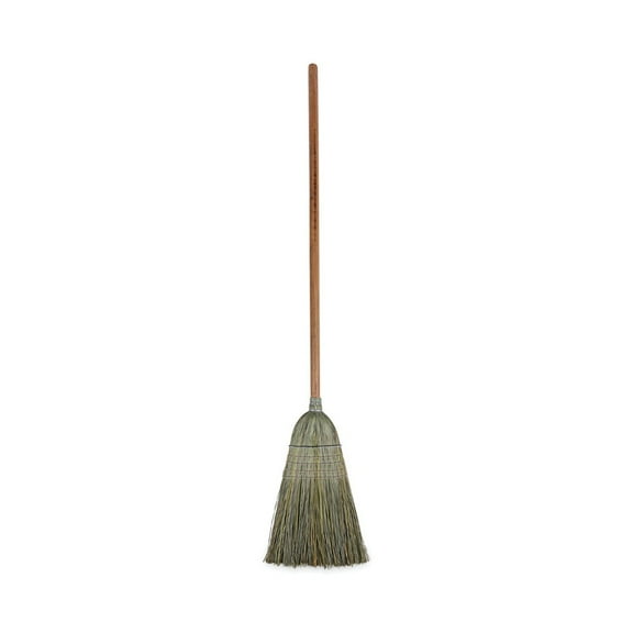 Boardwalk Yucca Corn Fiber Warehouse Brooms, 56", Natural, Pack Of 12