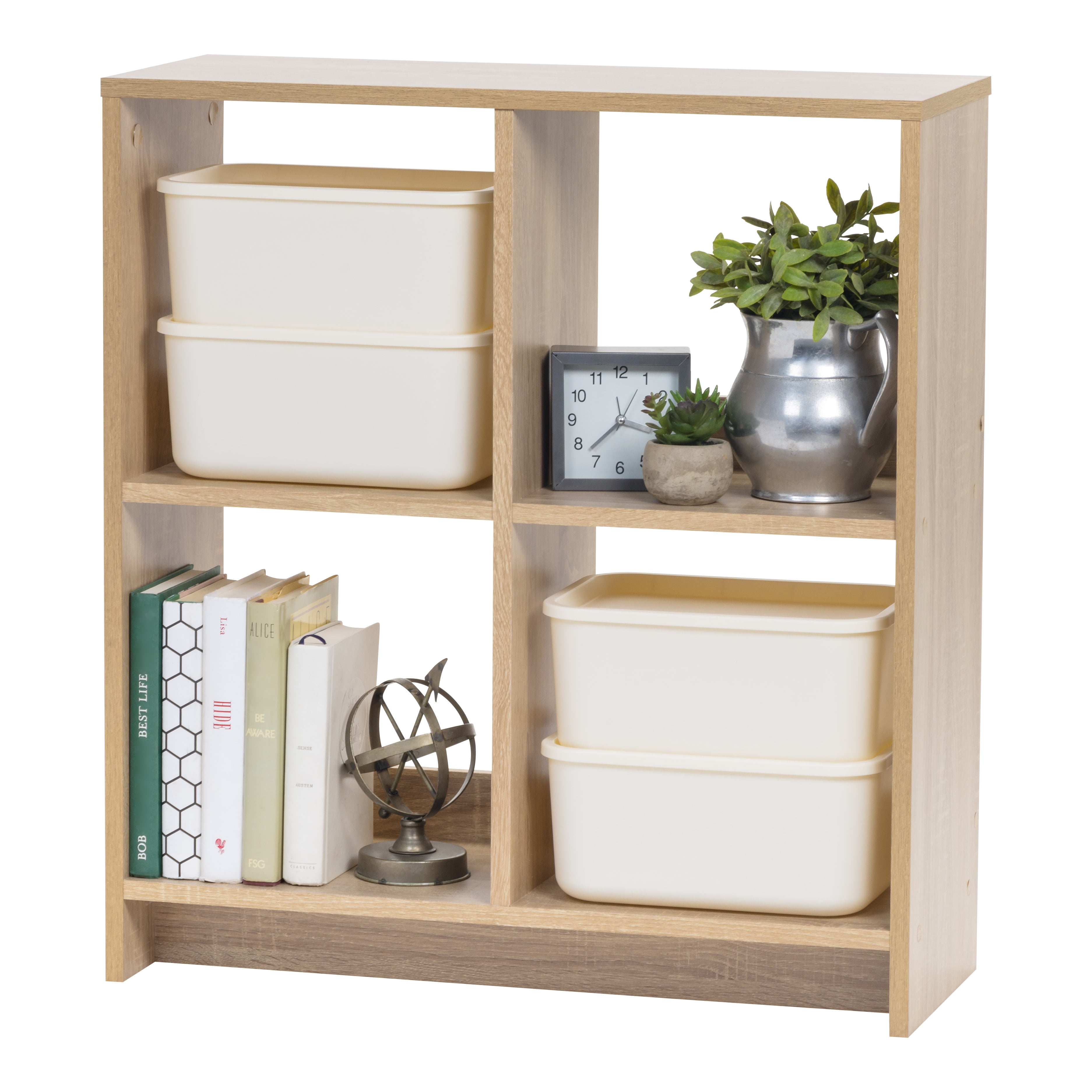 IRIS 4 Cube Light Brown Heavy Duty Organizer