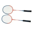 thumbnail image 3 of Badminton Racket Set, One Piece Badminton Racquets Reasonable Racket  T Joint Low Wind Resistance Cone Cover  For Outdoor For Beginner, 3 of 8