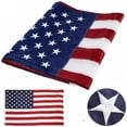 thumbnail image 1 of Lovegab 90*150cm Outdoor USA Flag US Waterproof Nylon Embroidered Stars Sewn Stripes Brass Grommets American Flags and Banners, 1 of 6