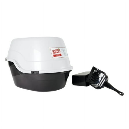 Nature's Miracle Top Entry Cat Litter Box, 25.5 x 20.0