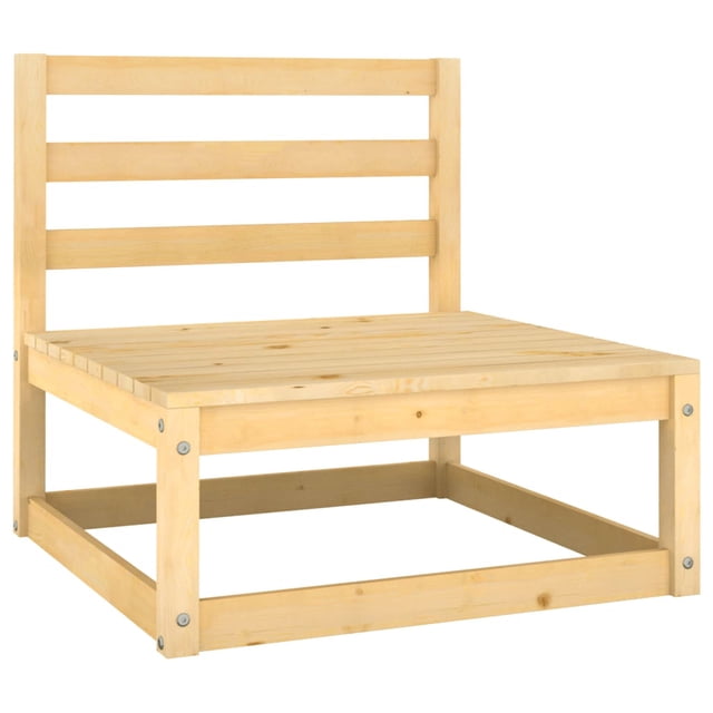 vidaXL Canapé de Jardin en Bois Massif de Pin
