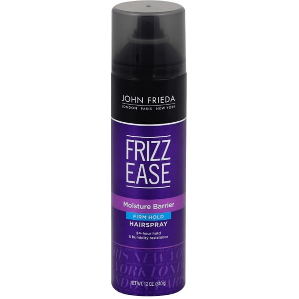 John Frieda Frizz Ease Moisture Barrier Firm Hold Hairspray 12 oz (Pack of  2) 