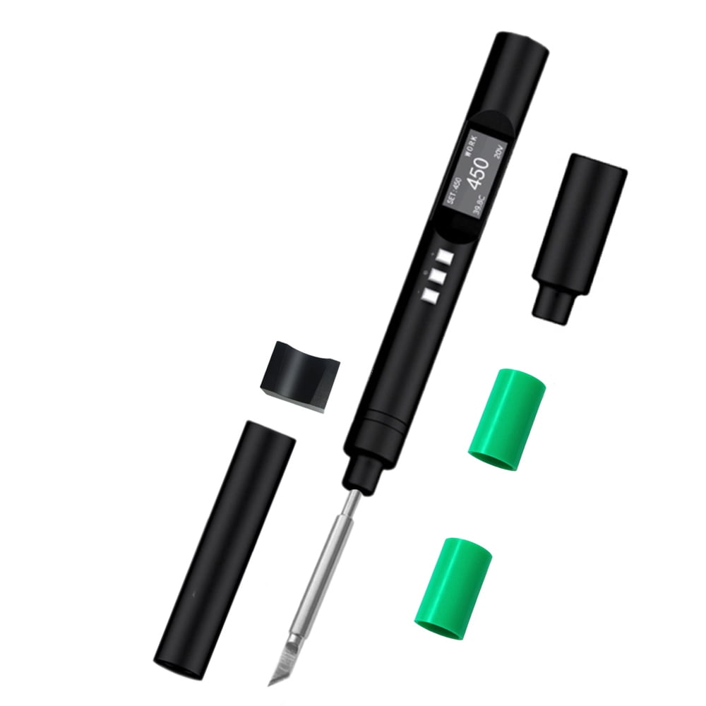 Electric soldering iron table,Support Pd2.0/3.0 Oled Display Type-c Support 100w Pen Open Source 100w 0.96inch Iron Table Function - Ideal 0.96inch Oled Protocol With Auto Iron Esp32 Max 100w