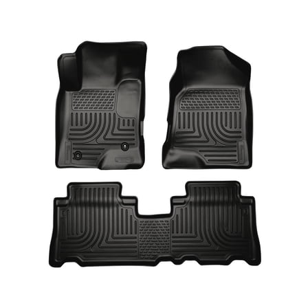 Husky Liners 96321 Weatherbeater Floor Mats Fit 2012-2015 Chevy Captiva Sport - Front/2nd Seat - Black