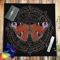 thumbnail image 1 of Altar Cloth-mantel de cartas de oráculo, espiritual pagana, brujería, astrología, Cuervo, Libélula, mariposa, runas mágicas, Tarot qym unisex, 1 of 2