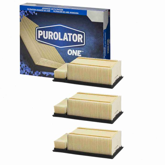 3 pc Purolator ONE A36109 Air Filters for Intake Inlet Manifold Fuel Delivery Filters