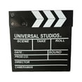 thumbnail image 1 of Seitruly Clapperboard de película, accesorio, placa de aviso, patrón impreso, resistente, grabación de vídeo, Director, claquetas, tableros de Electrónica negro/S/U 20x20x1.5cm, 1 of 6