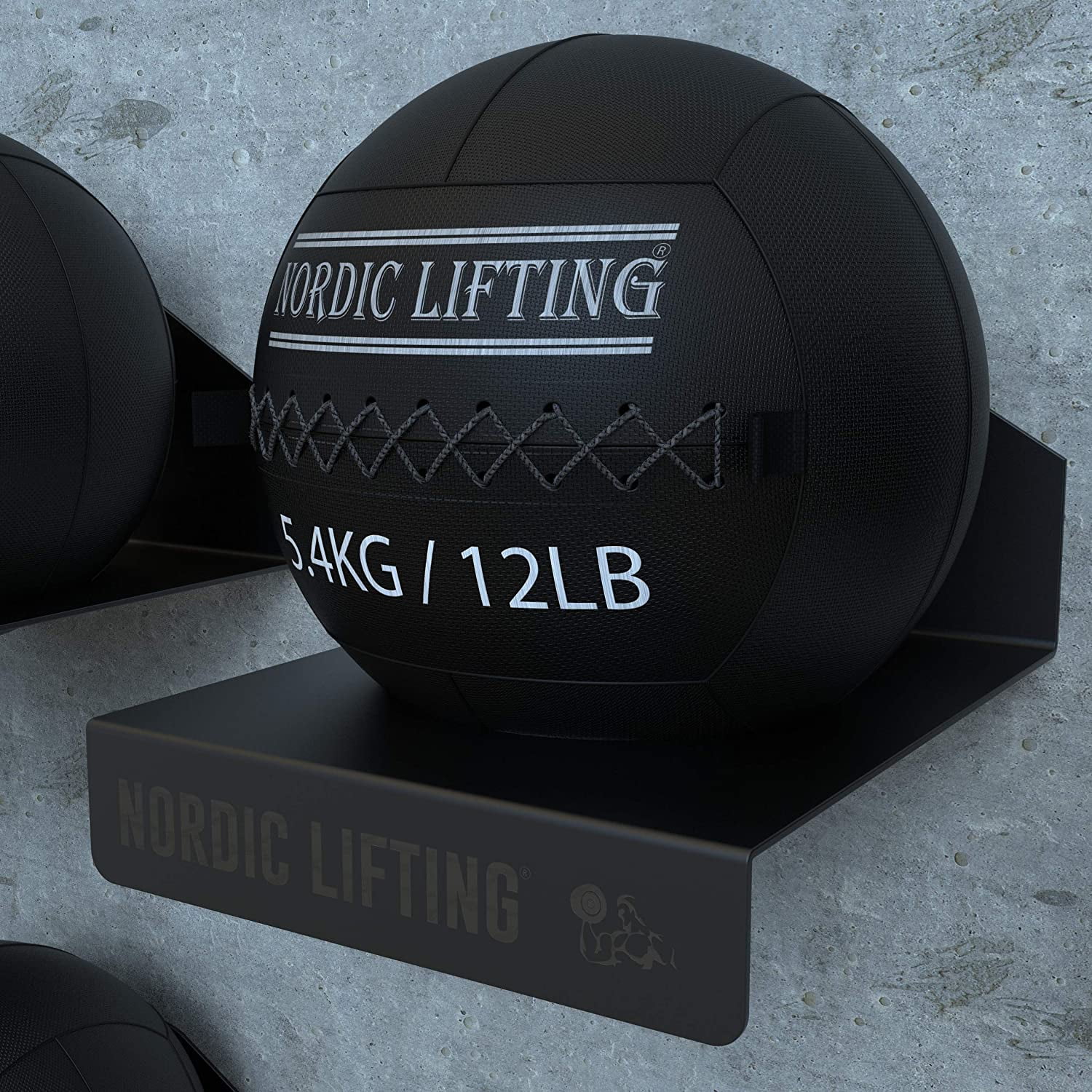 Nordic Lifting Wall Ball for CrossFit & Fitness - 14 Lbs - Medicine Ball for Gym and Strength Training