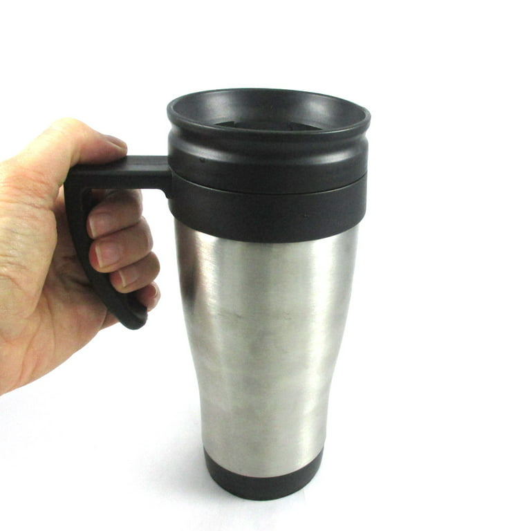 Puraville Insulated Tumblers with Lid, 14 oz Travel Coffee Mug  Stainless Steel Vacuum Thermos Cup, 10/14 oz Leak Proof Reusable Double  Walled Coffee Tumbler for Iced and Hot Drinks,Cream: Tumblers