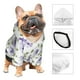 thumbnail image 3 of Fotbe Purple Chicory Sudadera con Estampado para Perros Pequeños – Suéter con Capucha para Mascotas, Tela Suave de Forro Polar con Bolsillo-Large, 3 of 7