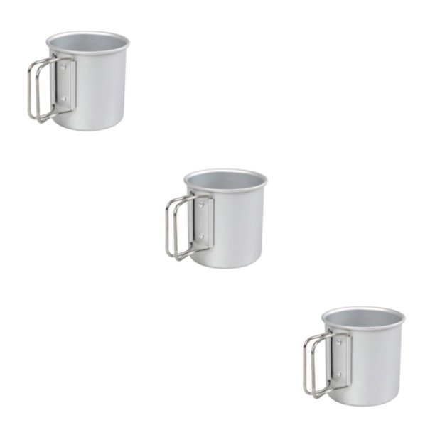 Greeniant Taza de té multifuncional Taza plegable de metal Tazas de agua de cocina portátiles Acampar al aire libre Senderismo Suministros de Type1 NO1