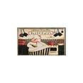 thumbnail image 2 of Coffee Vintage Chef Kitchen Pattern Kitchen Mats Set Of 2,Kitchen Rugs Mats with Dirty Resistance,washable,Non-Slip,kitchen Mats 17.7x24+17.7x48inch, 2 of 7