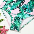 thumbnail image 5 of LYMAYTER Little Girls One Piece Bathing Suit Toddler Halter Bikin Swimsuits Summer Kids Beach Printed Swimwear for 4-11 Years, 5 of 9