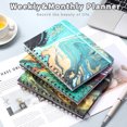 thumbnail image 2 of CSChome Weekly Monthly Planner Loose leaf Monthly Planner Notebook Premium A5 Coil Ring Calendar, 2 of 7