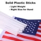 Small American Flags on Stick
