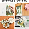 thumbnail image 6 of Coolnut St. Patrick's Day Cute Gnome Kitchen Dish Towel Set,Drying Kitchen Towels Tea Towels Gift Set for Drying Cleaning Cooking Baking 1Pcs Wash cloth, 6 of 6