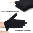 thumbnail image 6 of Winter Gloves for Men & Women | Cold Weather Touch Screen Thermal Warm Gloves, 6 of 9