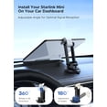 thumbnail image 2 of Soporte de coche cuarko Starlink Mini para salpicadero con ventosa, 2 of 6